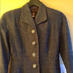 Celia Loe wool fully lined jacket